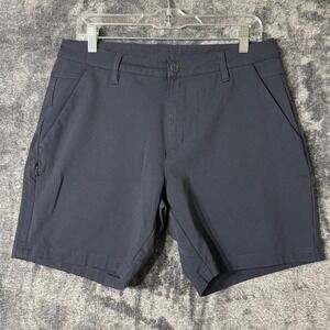BYLT Everyday Shorts Men's Size 34 Navy Blue Stretch Performance